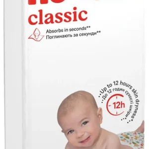 Scutece Huggies Classic Jumbo nr 3, 4-9 kg, 52 buc