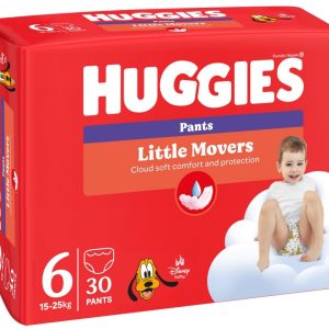 Scutece Huggies mărimea 6, 15-25 kg, 30 bucăți
