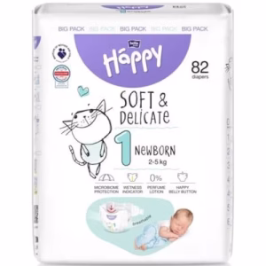 Scutece, Bella Baby Happy, Matrime 1, 2-5 kg, 82 buc